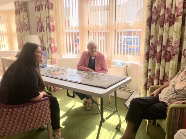 Chaddesley court volunteers - lauren Pak-Yin and xx 2