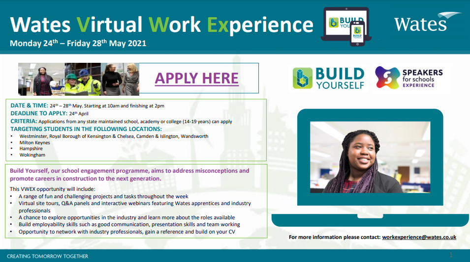Wates Virtual Work Experience