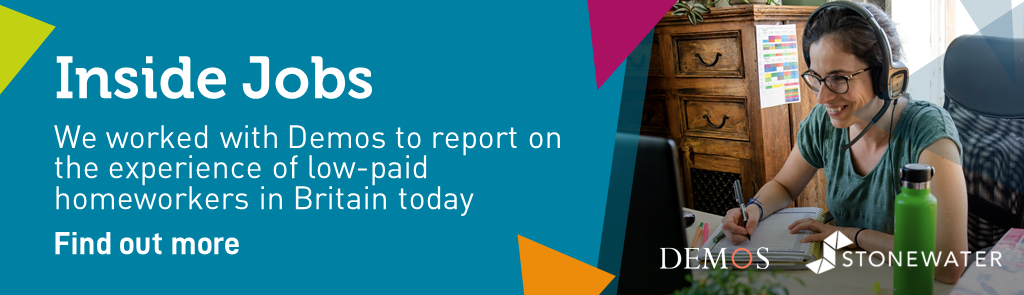 Inside Jobs - Stonewater's research report on the impact of hybrid working on low income workers